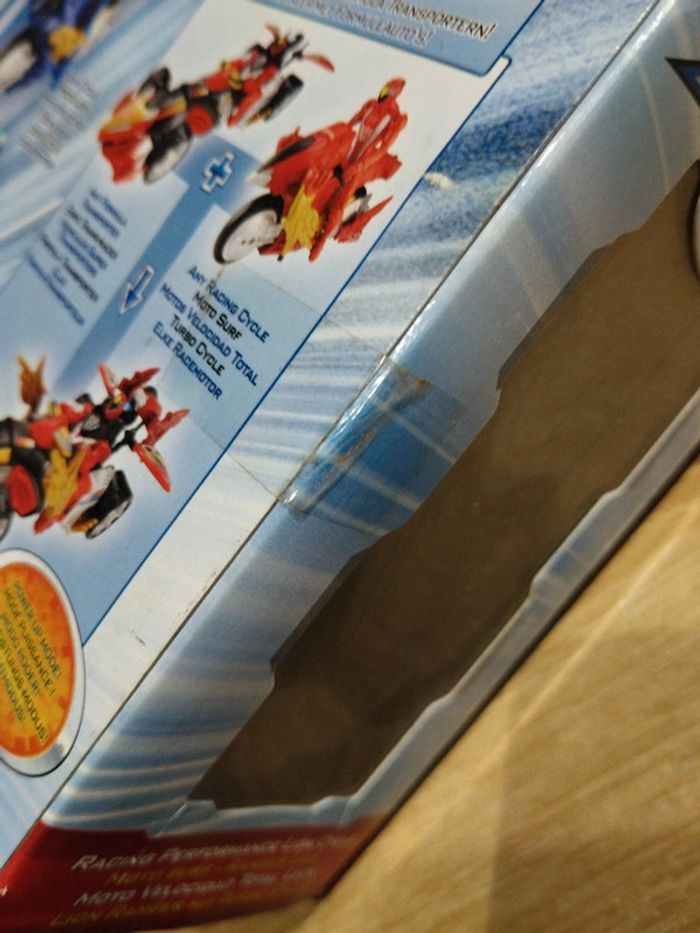 Moto ranger lion , bleu, Power rangers RPM blue bandai - photo numéro 3