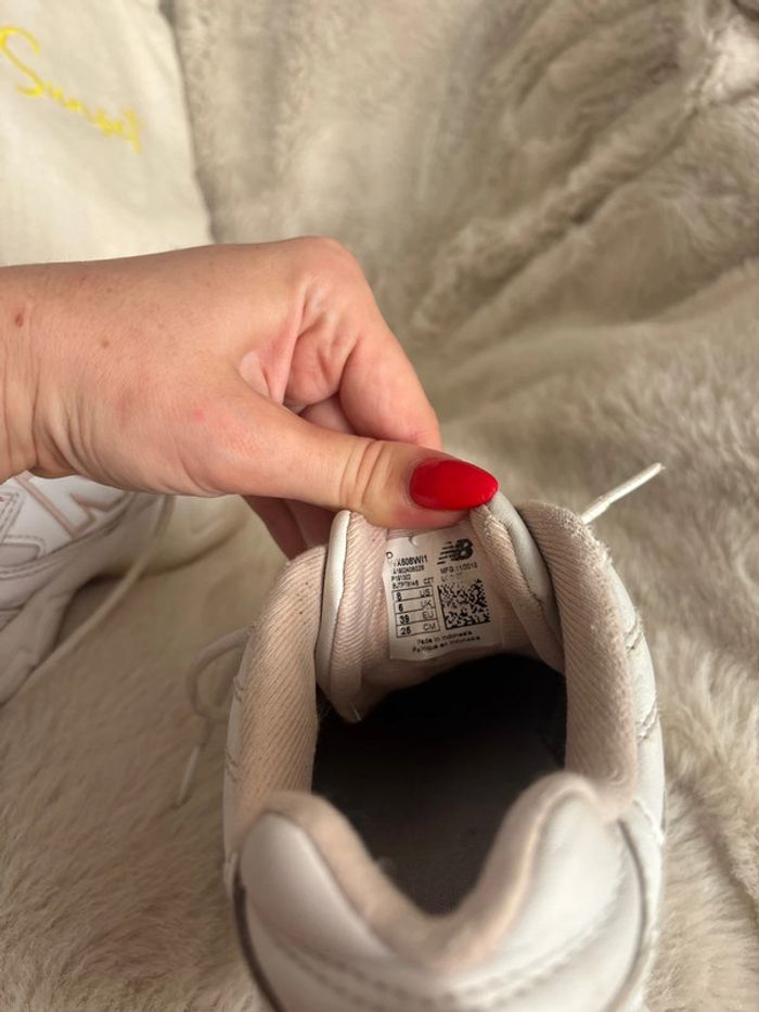 New Balance 608 rose et blanche - photo numéro 5