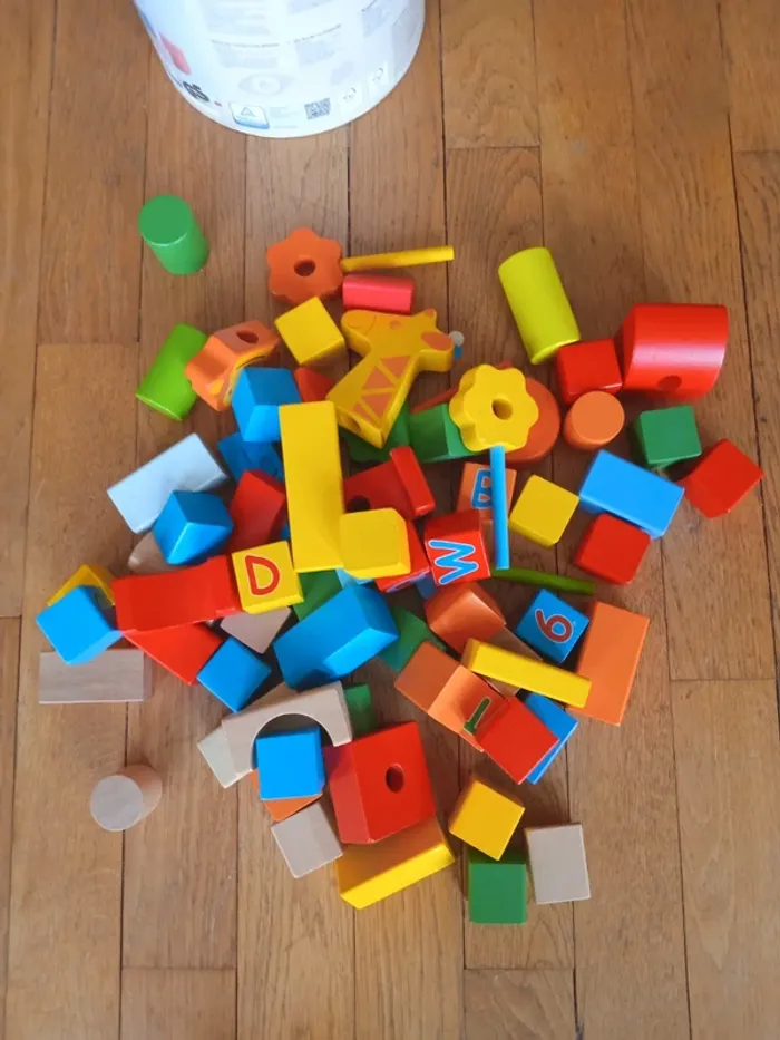 Jeu de construction bois 1 an et plus - photo numéro 5