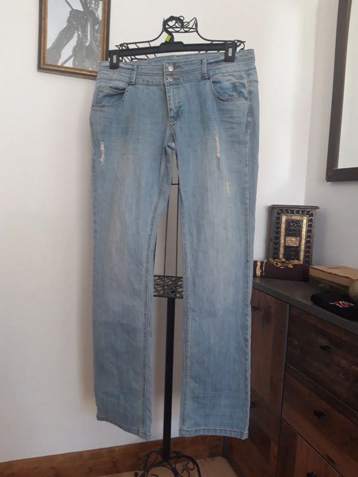 Jean ripped déchiré usé d'origine