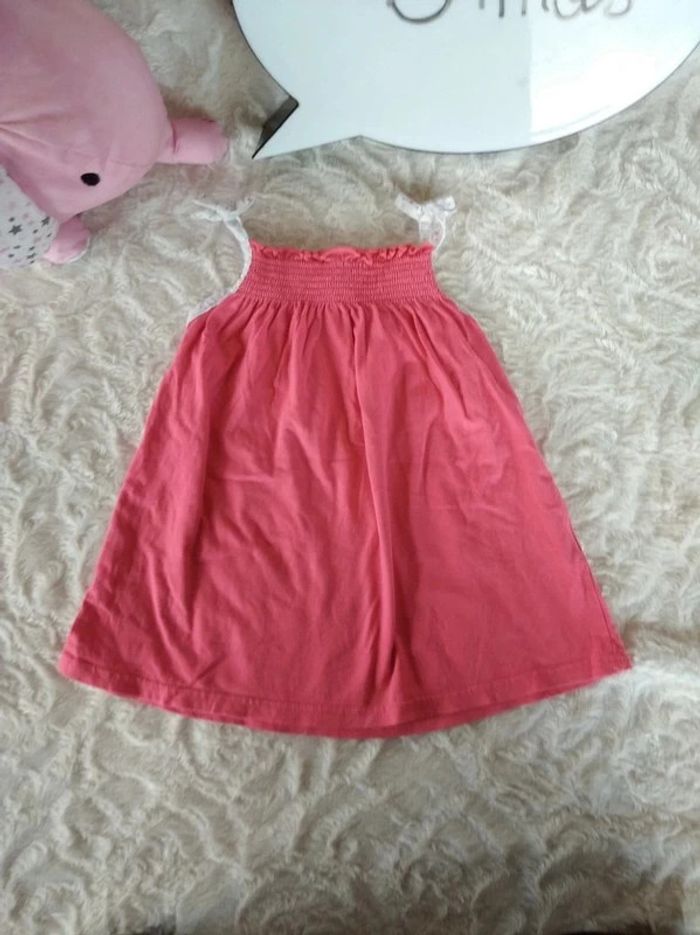 Robe été Fille 6 mois Grain de blé 100% coton - photo numéro 2