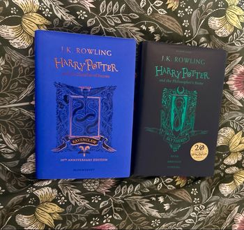 Lot de 2 livres Harry Potter – Éditions 20e Anniversaire (Bloomsbury, anglais)