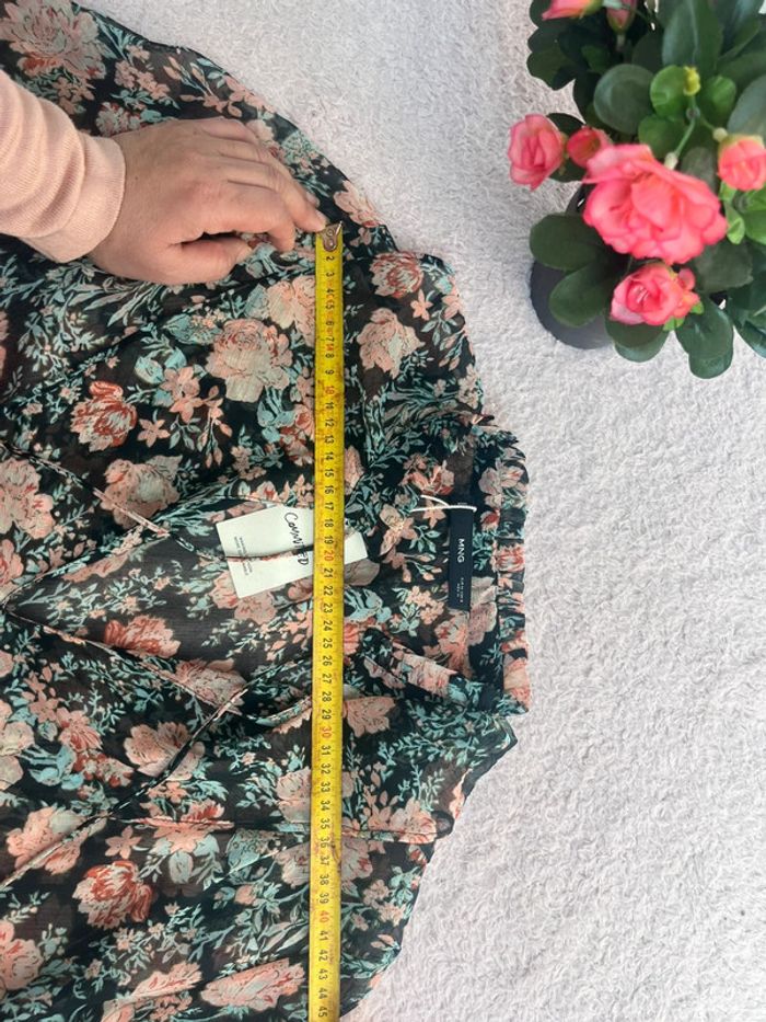 blouse à fleurs légère - photo numéro 7