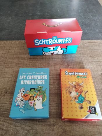 Lot jeux mcdo