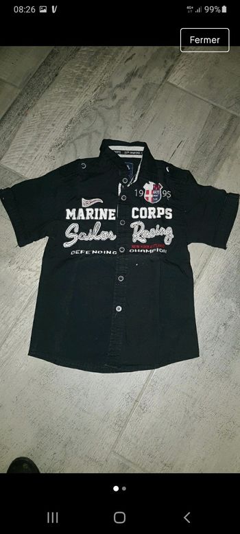 Chemise 8ans