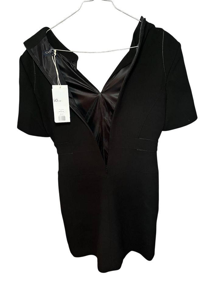 Robe noire Caroll avec étiquette - 36 - chic été - photo numéro 2