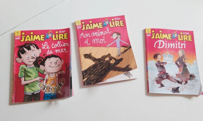 Lot 3 J'aime lire