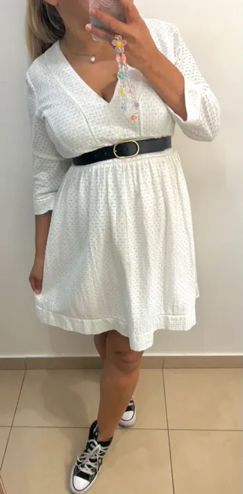 Robe Chic Blanche Ikks