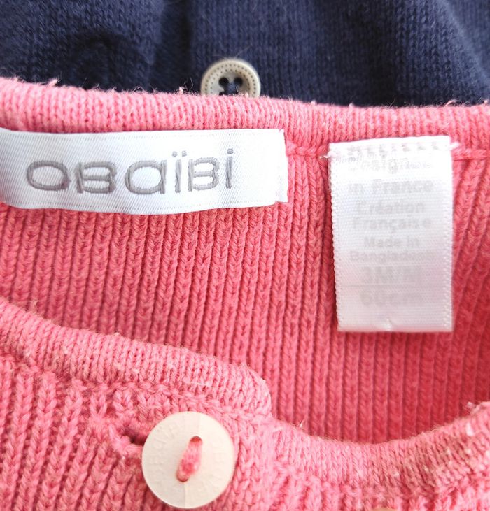 Lot de 2 gilets 3 mois - photo numéro 3