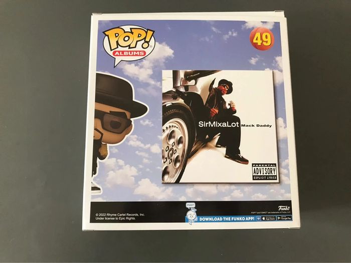 Figurine Funko Sir Mix-A-Lot Mack Daddy Pop Albums #49 Vinyl - photo numéro 5