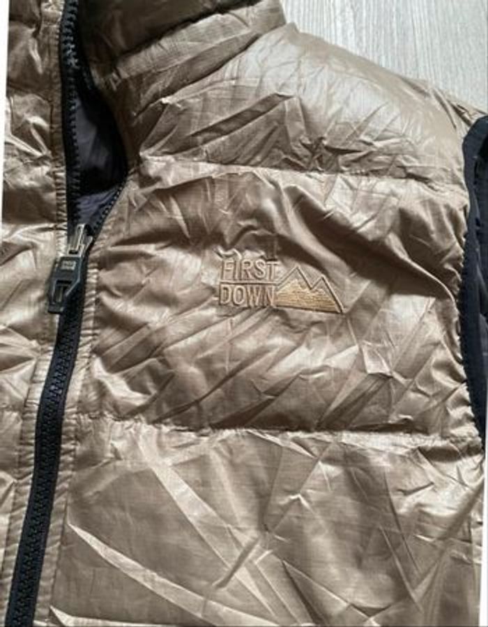 🧥 Doudoune sans manches réversible First Down – Taille M – Style urbain & confort - photo numéro 3