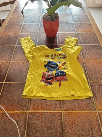 Tee shirt manches longues Monstre