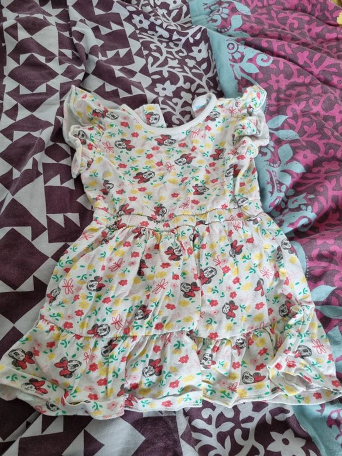 Robe minnie 12 mois fille