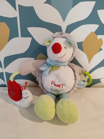 Doudou hérisson baby nat