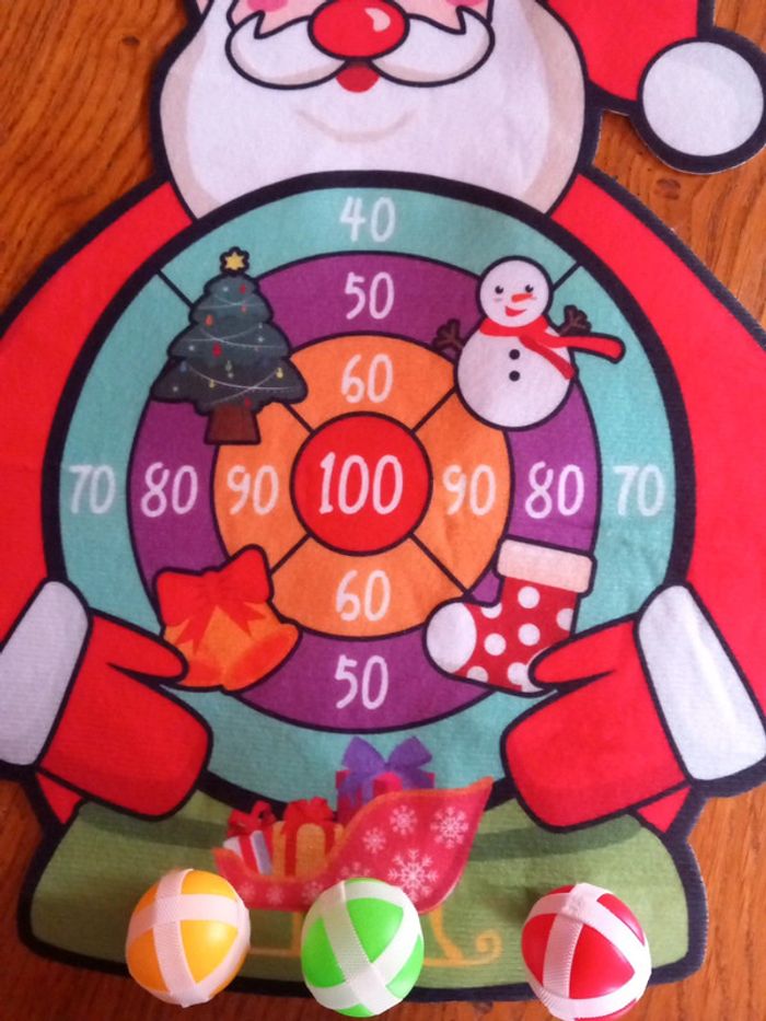🎅jeu Neuf cible à balle - photo numéro 2