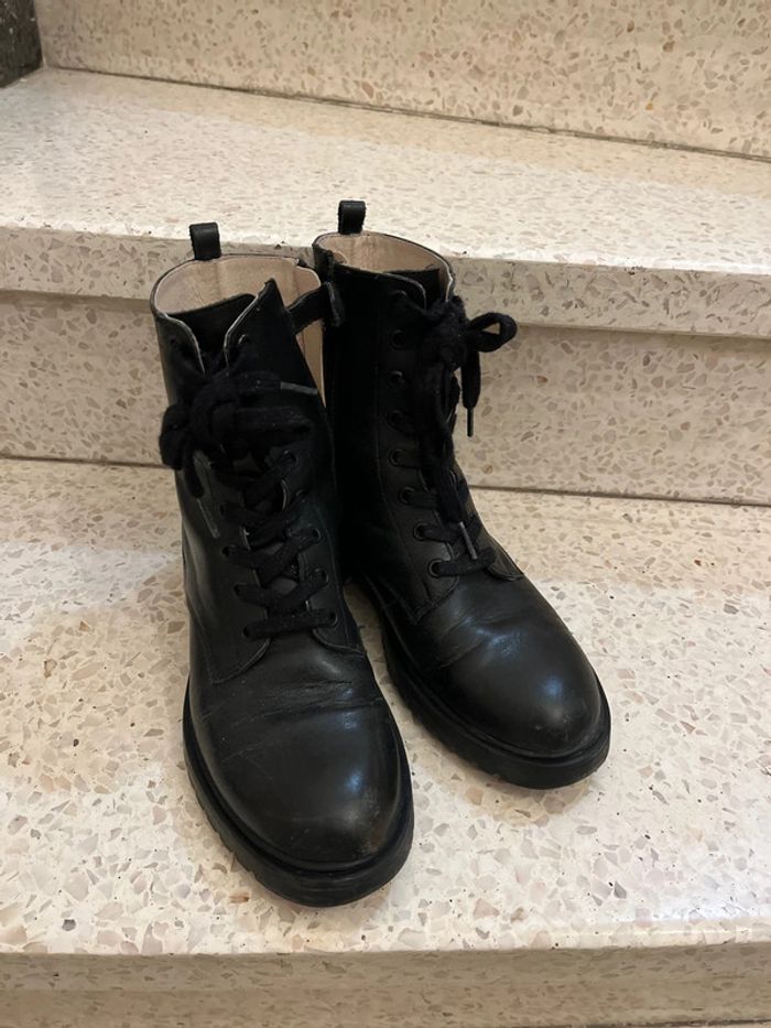 Bottines noires fille 36 Acebo’s