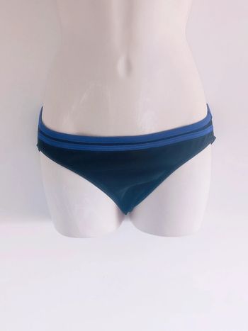 Culotte de maillot de bain noir bleu indigo  - Taille 38/M