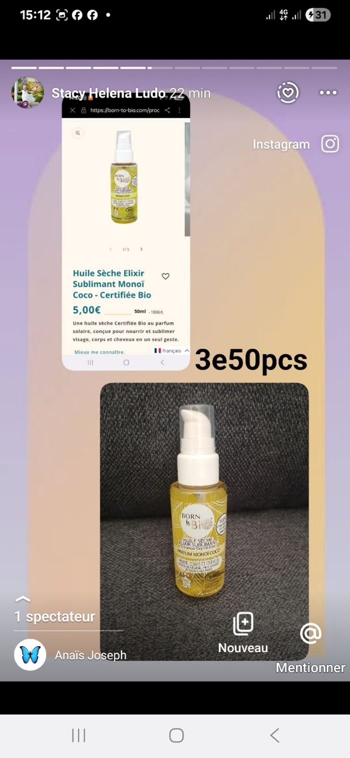 Huile sèche