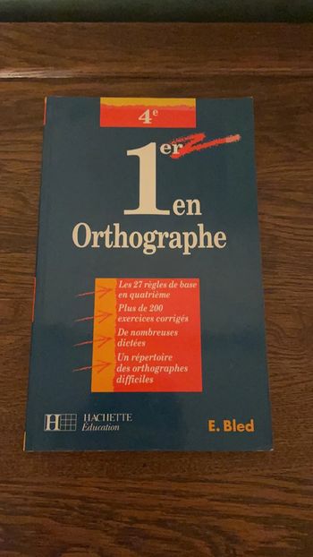 1er en orthographe - Bled