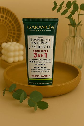 🌿 Crème Corps Garancia Anti-Peau de Croco 3-en-1 🌿 (Neuve)