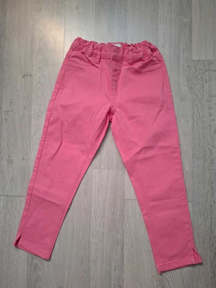 Lot de 2 pantacourts LH 10 ans fille rose et turquoise - photo numéro 2