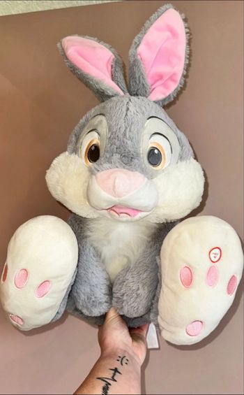 Grosse peluche Panpan lumineuse et musicale - neuve