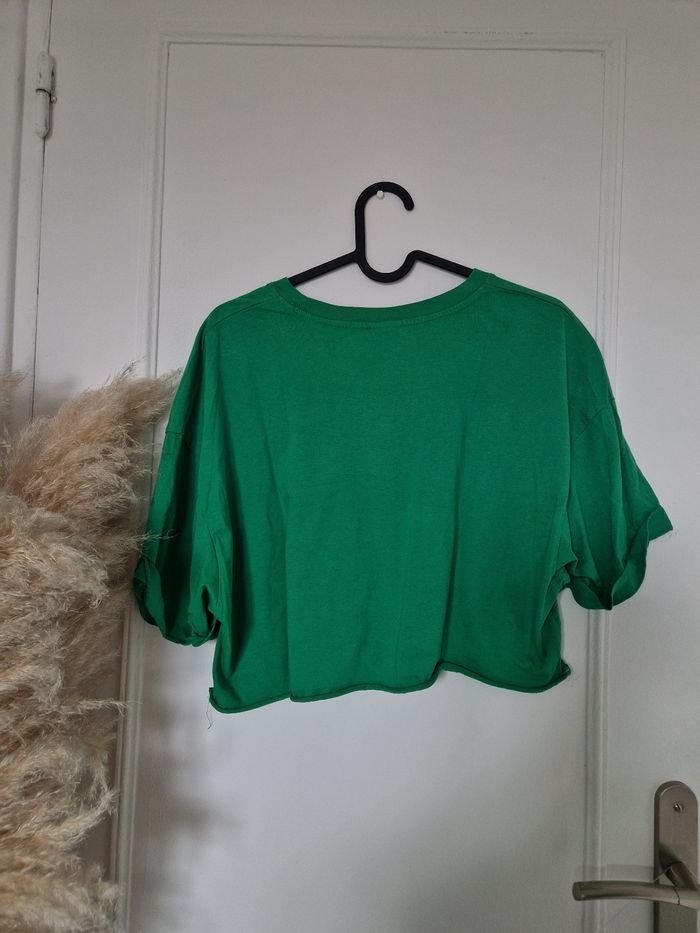 Crop top vert - photo numéro 3