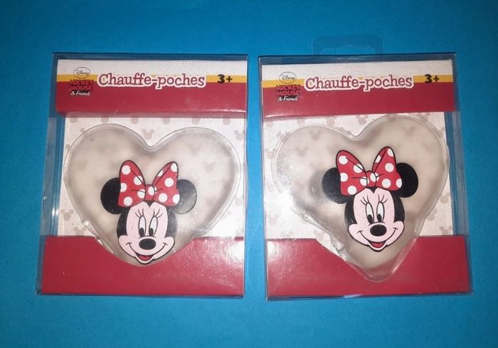 Lot 2 chauffe poche disney minnie neuf