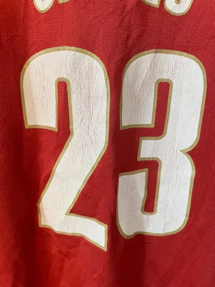 Reebok Maillot basketball jersey 🏀 NBA LeBron #23 James Cleveland Mens L - photo numéro 12