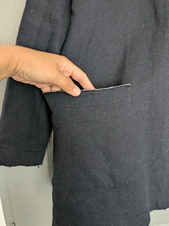 Veste style caban Esprit taille 42 gris foncé - photo numéro 2