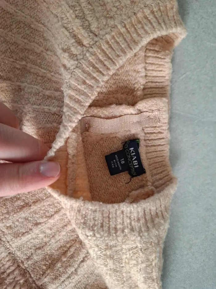 Pull beige - photo numéro 3
