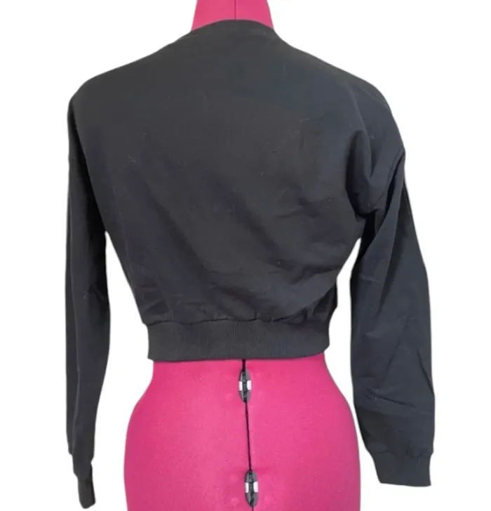 SHEIN Pull Court Halloween Citrouille À Imprimé Chat 11-12 ans 152 cm - photo numéro 3