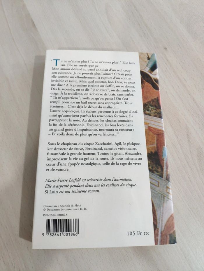 Livre grand format Si loin Marie Pierre Losfeld - photo numéro 6