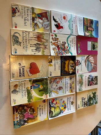 Lot de 15 livres