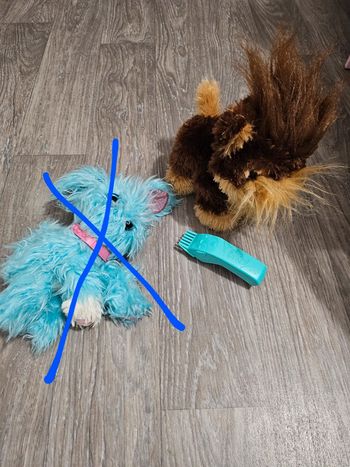 Lot de peluche chien