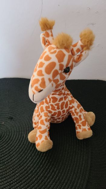 Gipsy Toys - Ptit girafon - 18 cm - Orange & Beige