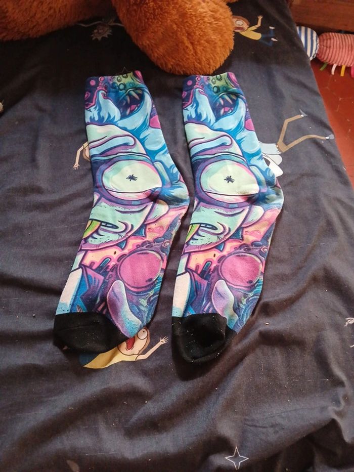 Chaussette rick et morty - photo numéro 4