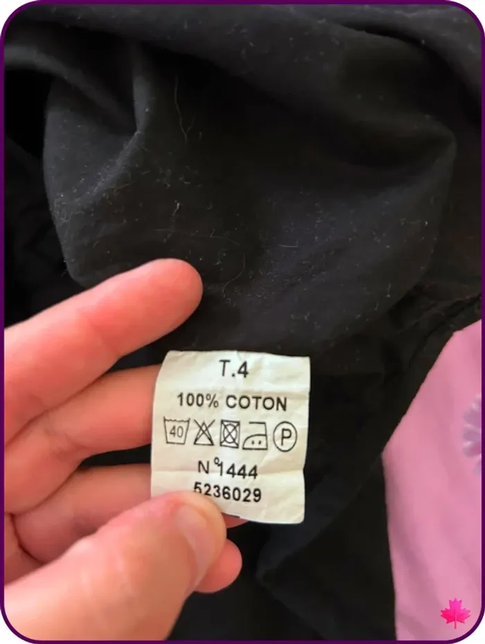 Chemise noire à manches courtes No Problemo - Taille L (taille française) - photo numéro 7