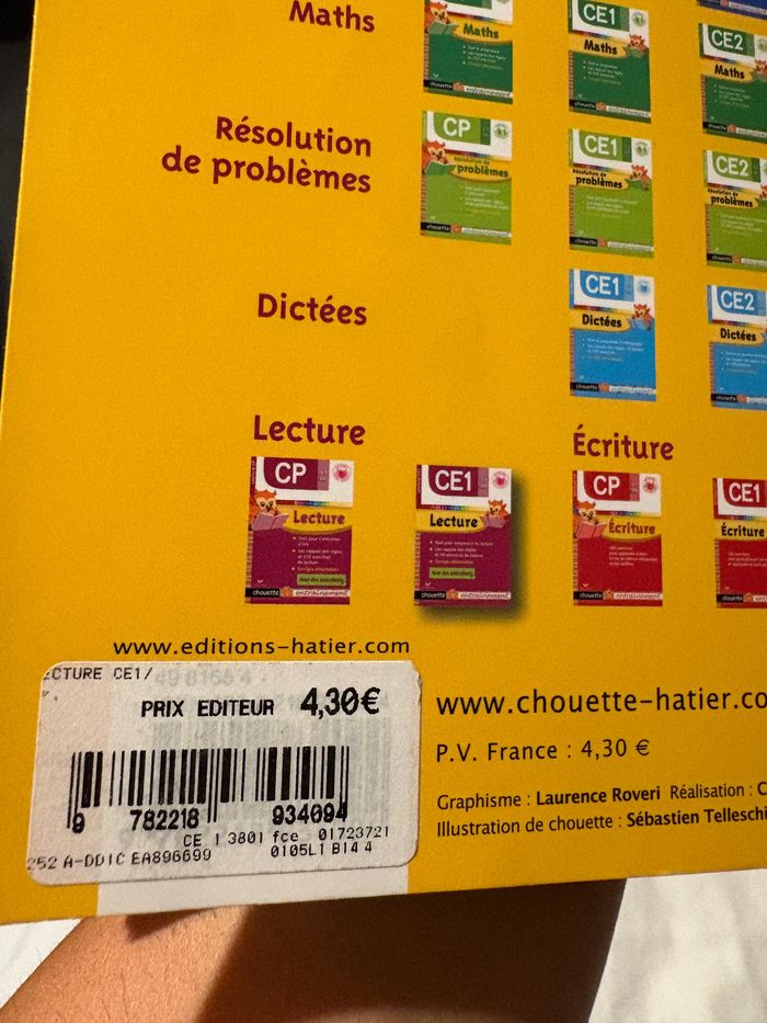 Fichier lecture ce1 hatier - photo numéro 3