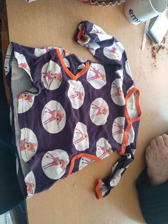 T-shirt robe 80 cm