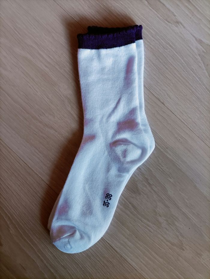 Chaussettes blanches femme - photo numéro 2