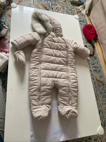 Combinaison pilote jacadi moumoute amovible