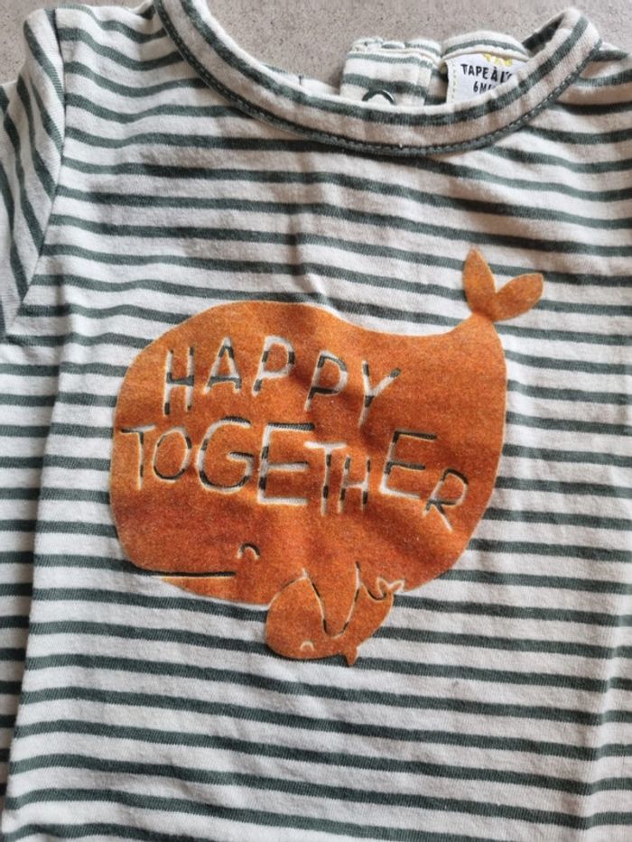 Lot de 2 tee shirt manche courte - photo numéro 3