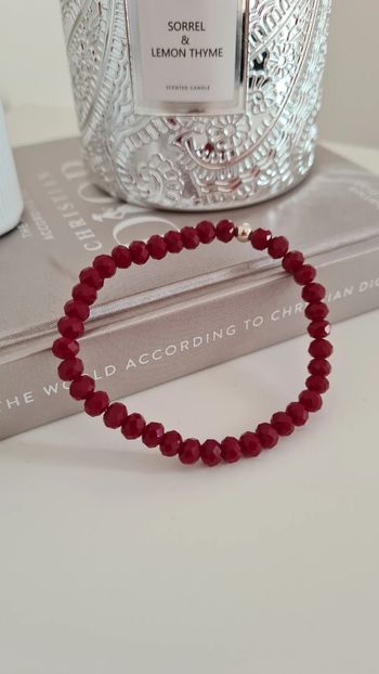 Bracelet bordeaux
