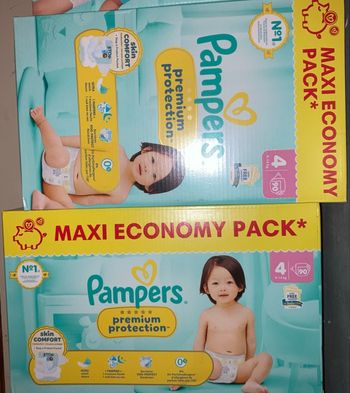 Couches Pampers, Premium, protection T4