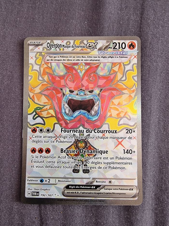 Ogerpon EX Masque du Fourneau