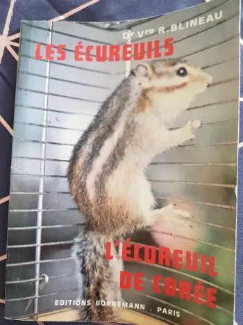 Livre l ecureuil de coree