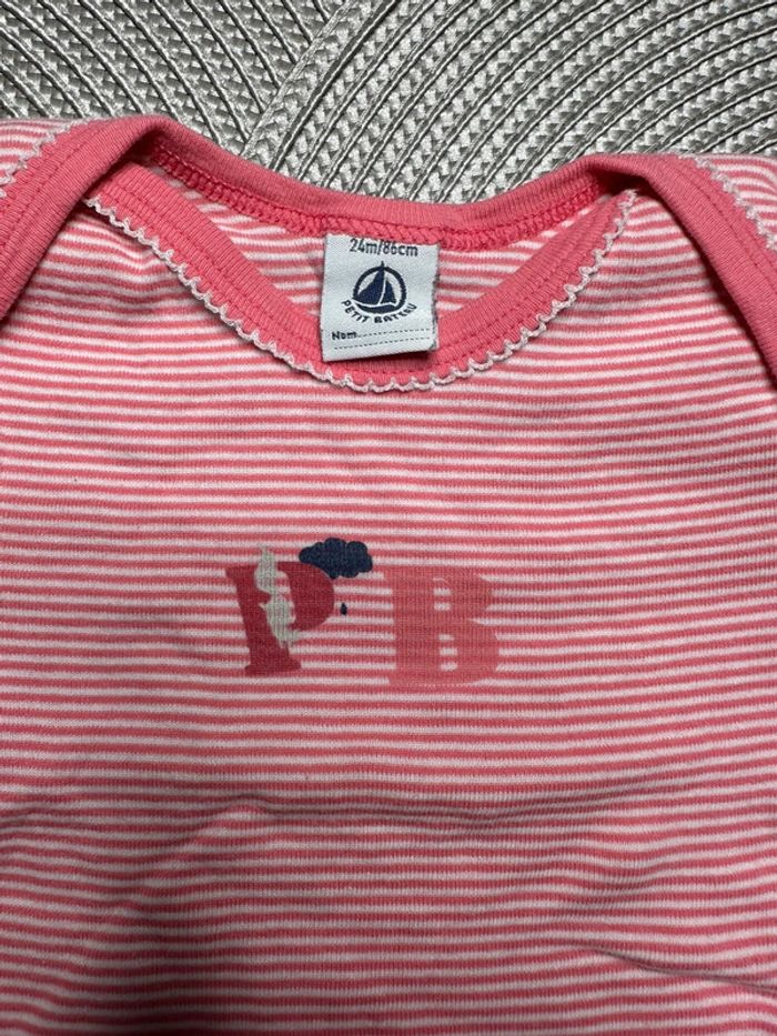 Body bébé petit bateau – Taille 2 ans - photo numéro 3