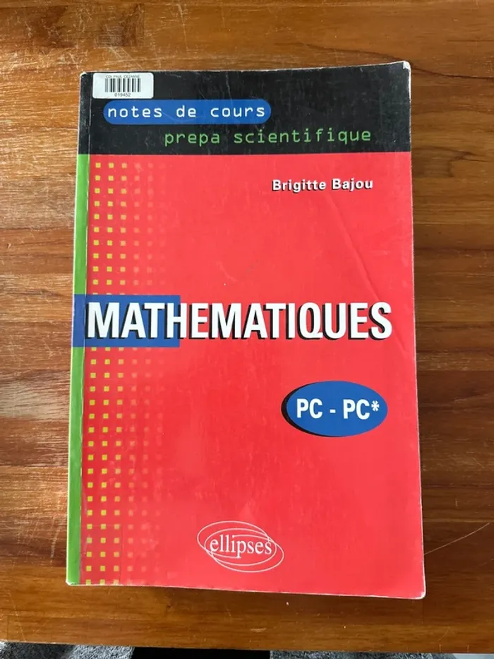 Livre mathématique pc-pc*
