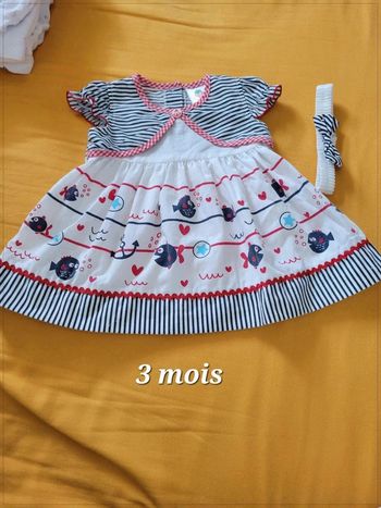 Petite robe sweat cherry